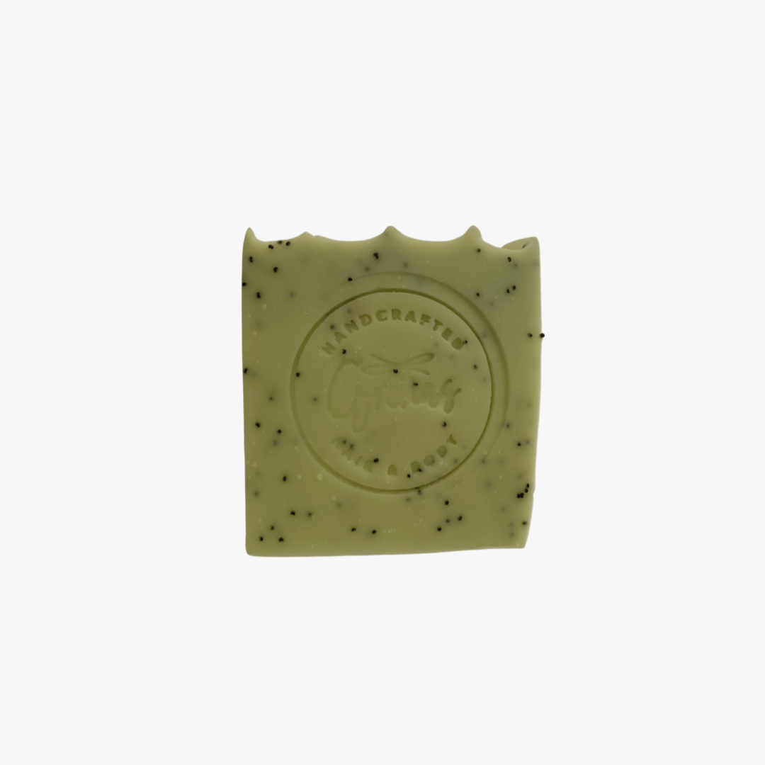 Avocado Oil + Poppy Seeds • Soap Bar